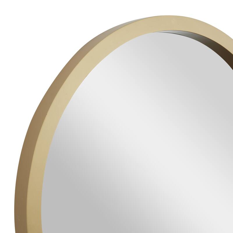 Black, White or Gold Wooden Room Wall Mirror with Thin Frame