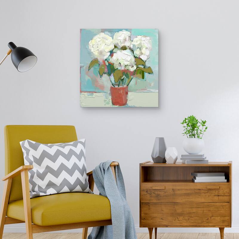 Petal Panache I by Studio Arts Canvas Art Print