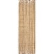 preview thumbnail 40 of 46, Brooklyn Rug Co Delilah Solid Chunky Jute Tassel Area Rug