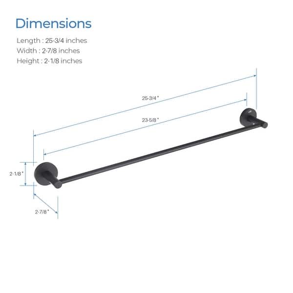 Circular 24 inch Bathroom Towel Bar On Sale Bed Bath & Beyond