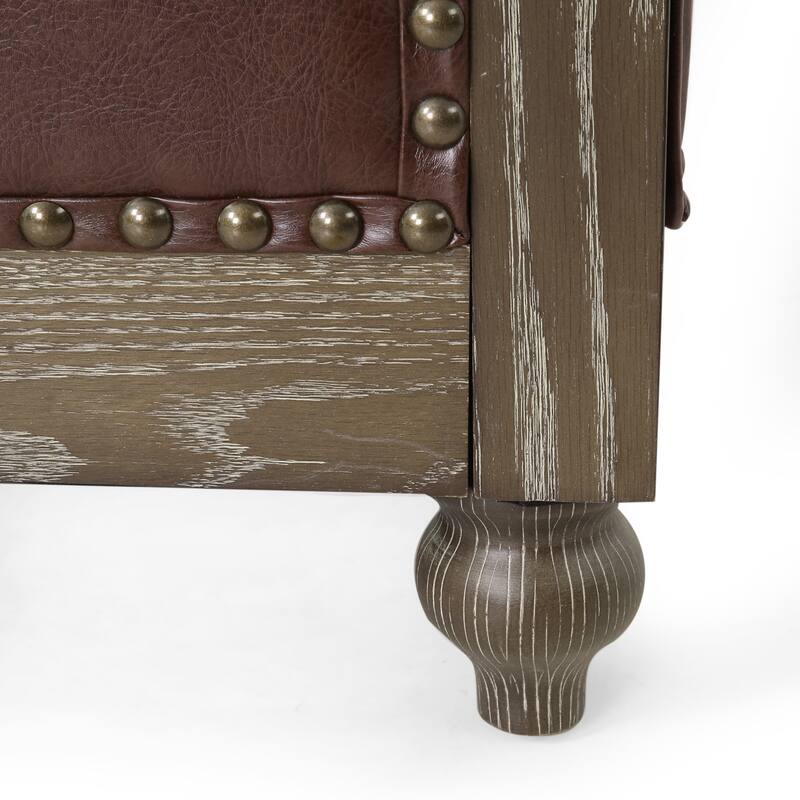 Mirod Comfy Sofa with Wooden Legs