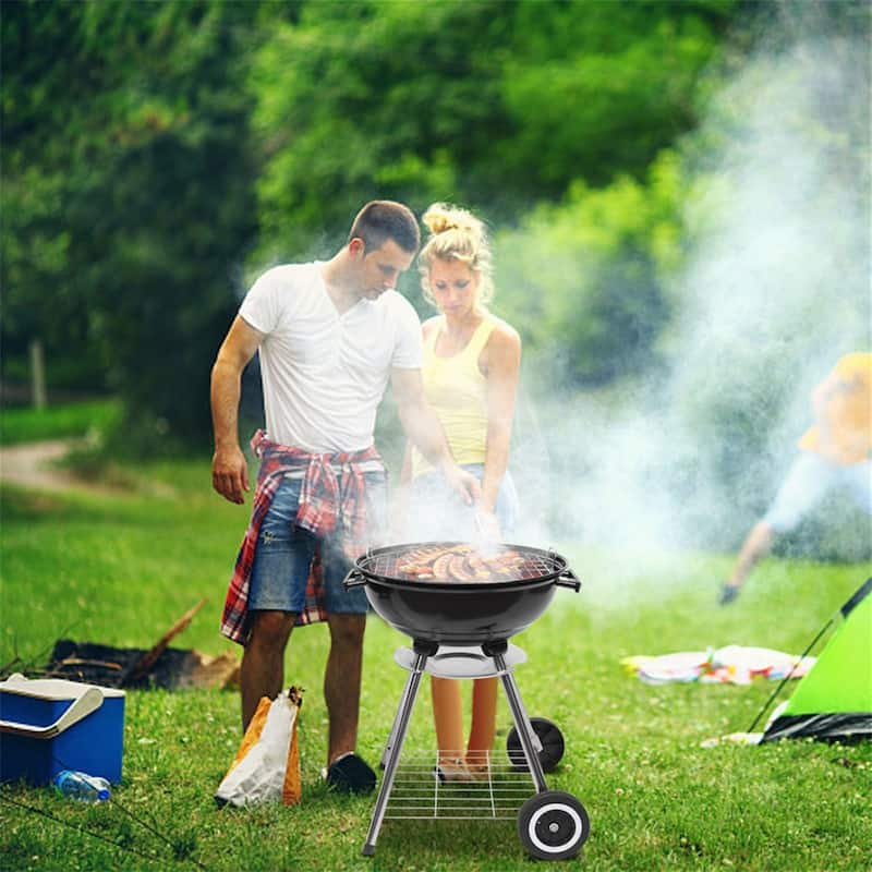 18" Enamel Charcoal Grill