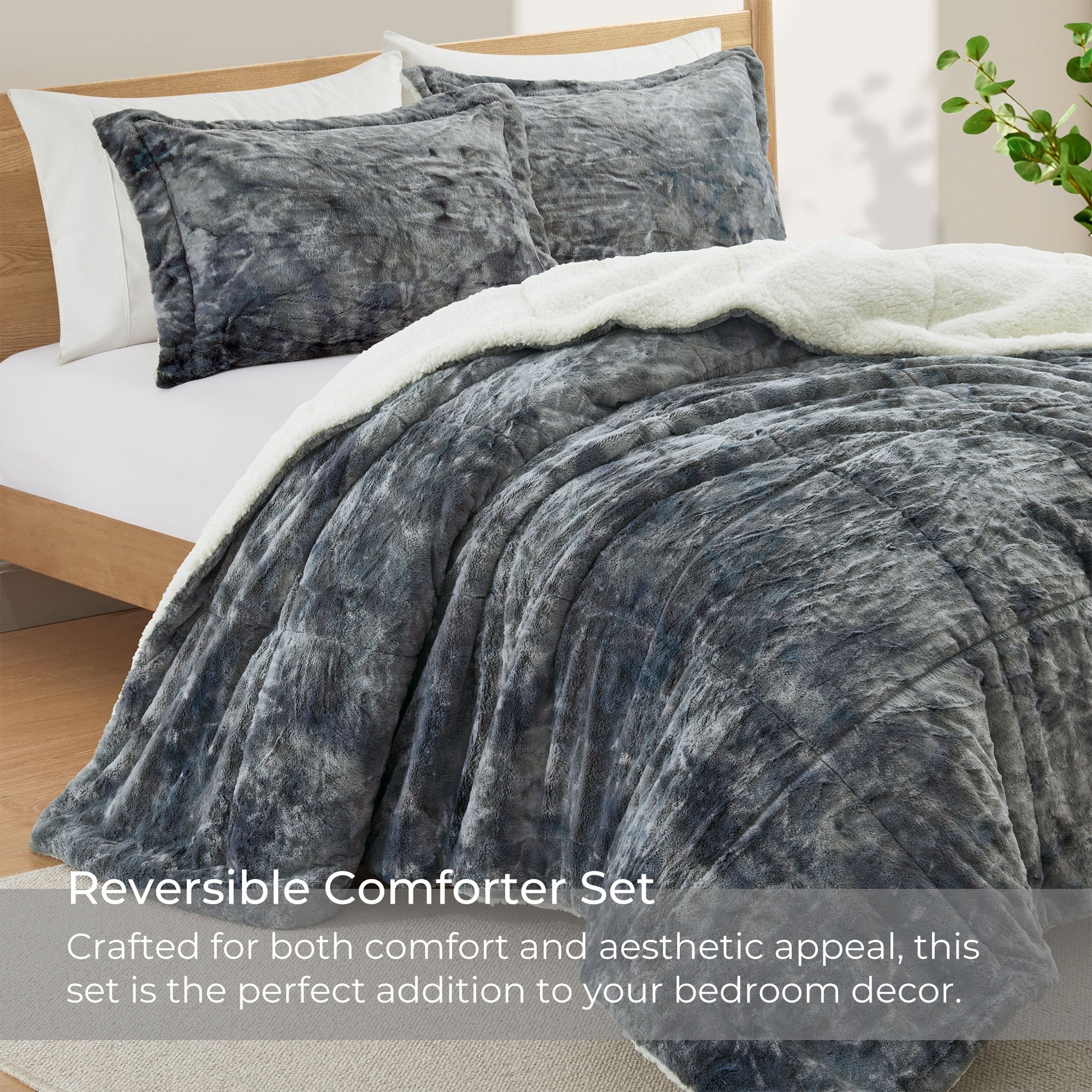 Sherpa down alternative comforter set new arrivals