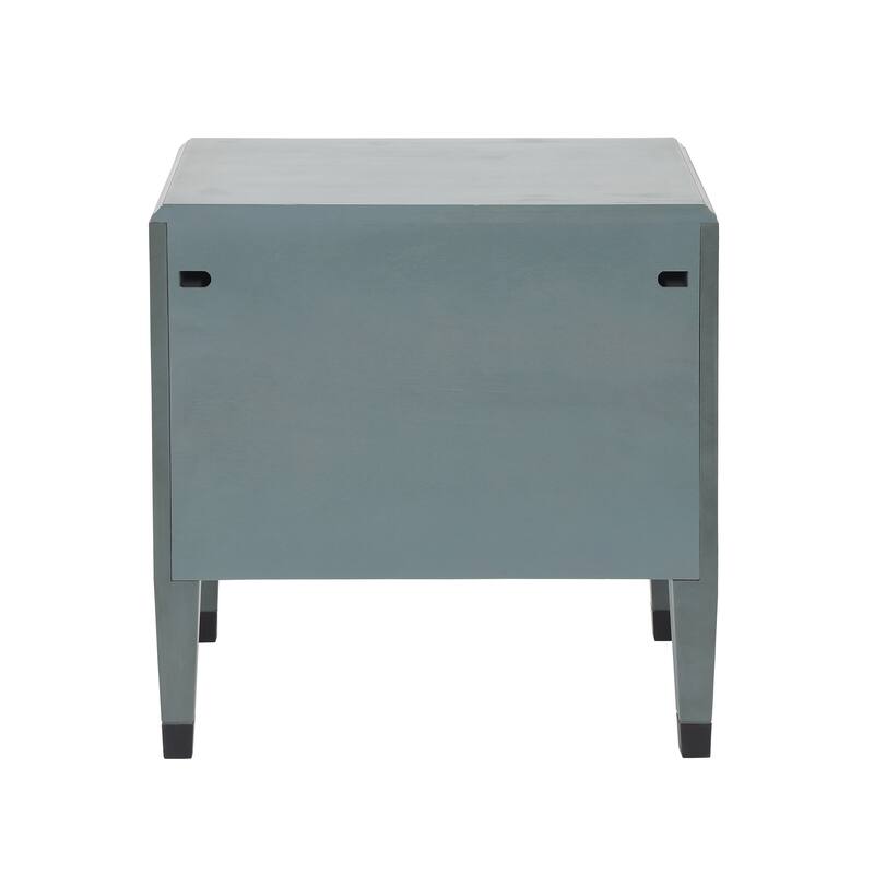 Christopher Knight Home - Classic Modern Classic 2-Drawer Nightstand with Smooth Glide Drawers