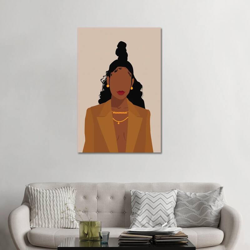 iCanvas "Phenomenal" by Domonique Brown Canvas Print - 48x32x1.5