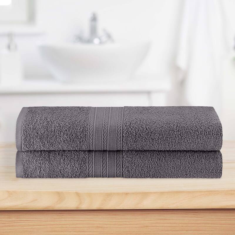 Eco-Friendly Sustainable Cotton Bath Sheet by Superior (Set of 2)