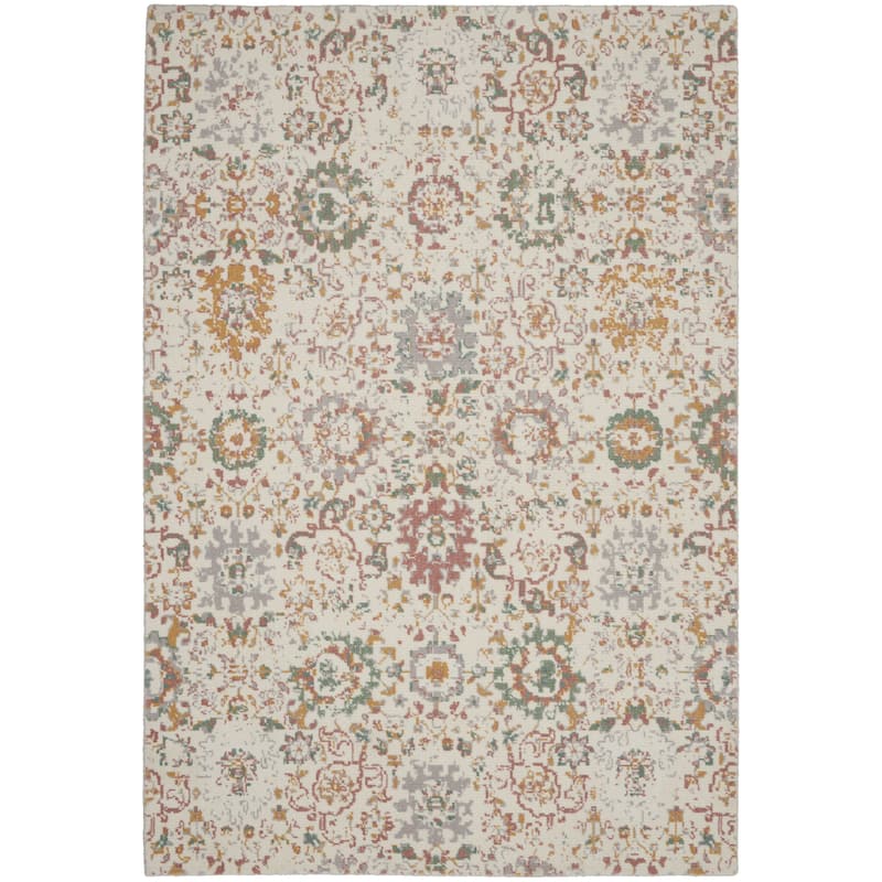 Nourison Twilight Area Rug - 5' 6" x 8' - Ivory/Multi - Rectangle
