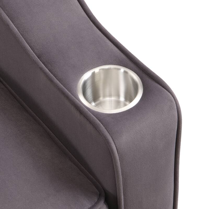 Sofa Bed with Trundle Charcoal Grey