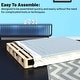 preview thumbnail 6 of 7, ONETAN, 4.5-Inch & 8-Inch Sturdy Wood Box Spring for Mattress Support - Durable and Easy to Assemble Natural Wood Foundation