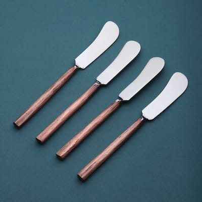 INOX Sundance Butter Knife/Cheese Spreader 4 Pc. Set