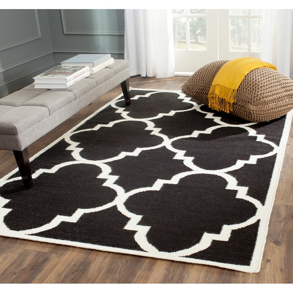 SAFAVIEH Handmade Flatweave Dhurries Jinan Modern Moroccan Wool Rug