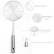 preview thumbnail 3 of 6, Stainless Steel Mesh Strainer Spider Skimmer Spoon Fry Utensil 5.4"Dia - 14.2"x5.5"x1.7"(L*W*D)