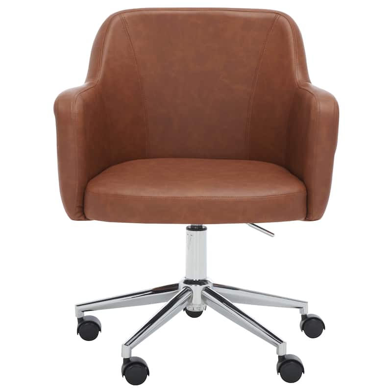 SAFAVIEH Filareta Swivel Office Chair - 24Wx23Dx36H