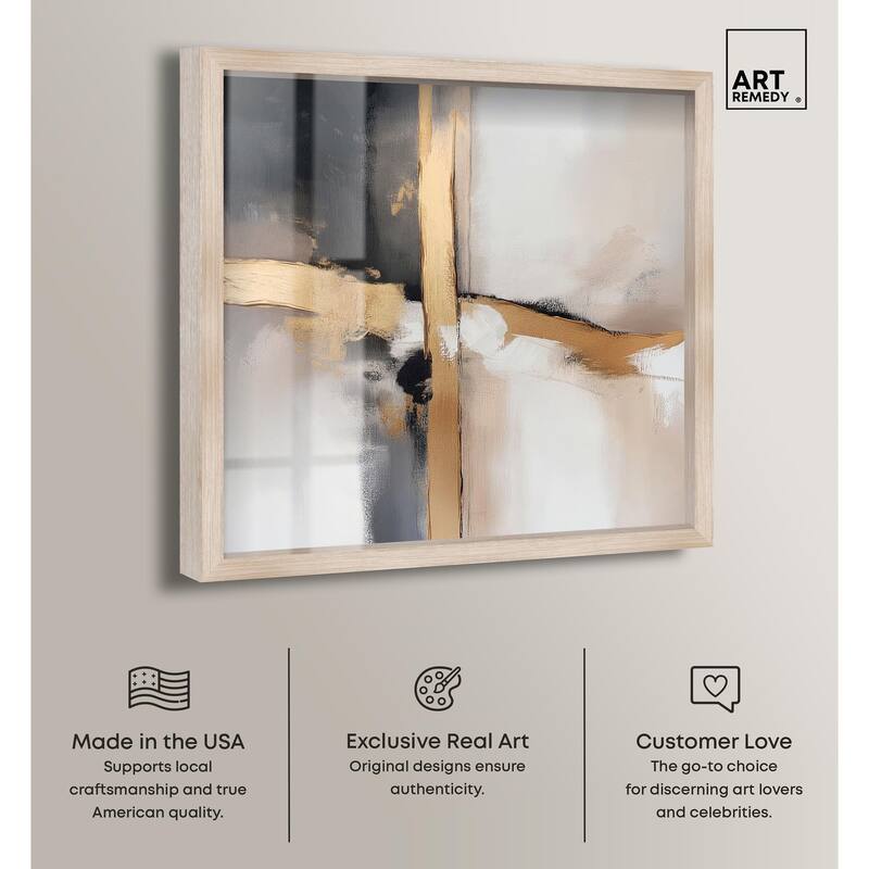 Golden Hour I Shadowbox by Art Remedy