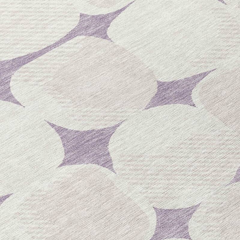 Machine Washable Indoor/ Outdoor Chantille Puffy Modern Rug