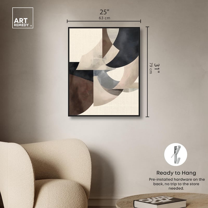 Planar Curves Canvas by Art Remedy