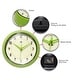 preview thumbnail 141 of 160, Round Retro Kitchen Wall Clock by Infinity Instruments