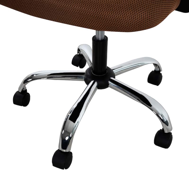 Ergonomic Breathable Mesh Office Chair – Adjustable Design with Lumbar Support and Enhanced Mobility with 360° Swivel Wheels