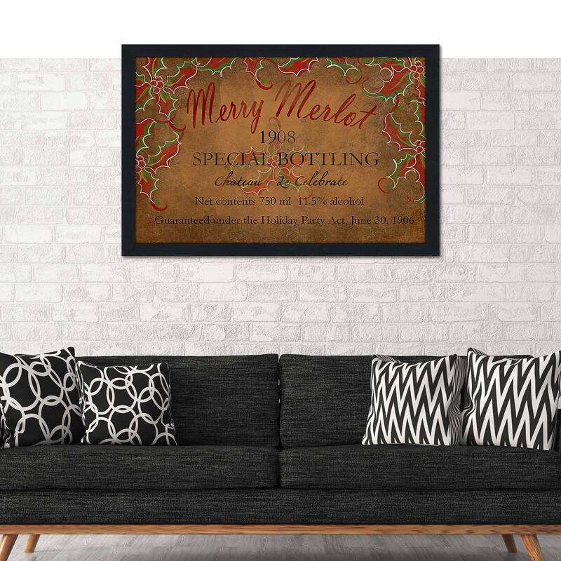 "Merry Merlot" by Jodi Print on Acrylic