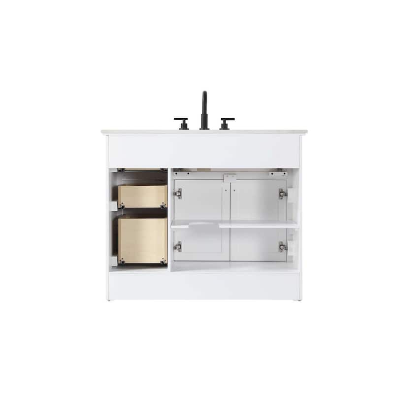 Nathaniel Single Bathroom Vanity (32-42 inch)
