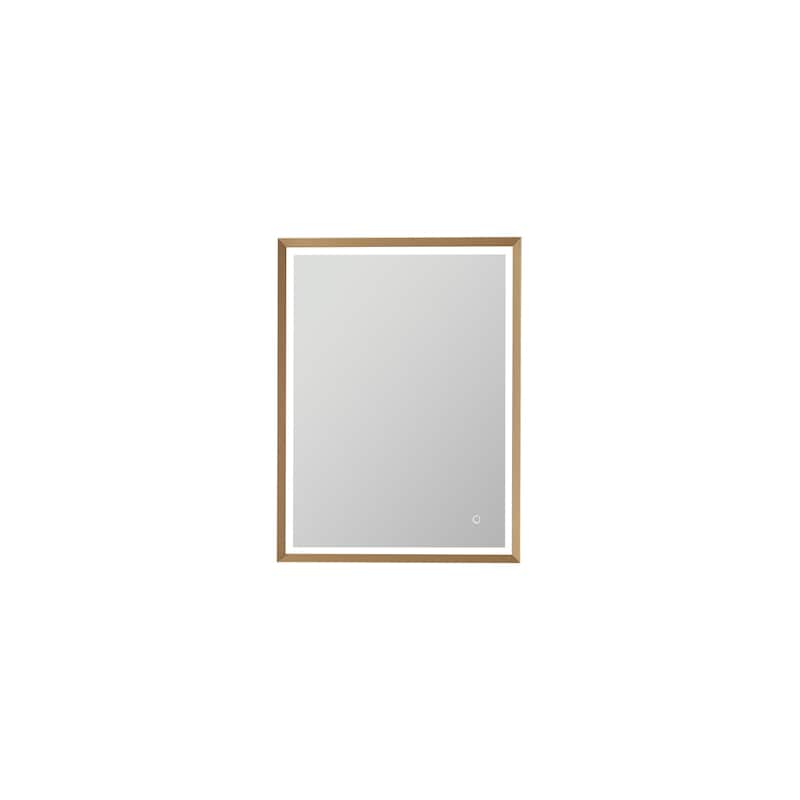 24'' Rectangle LED Lighted Accent Bathroom/Vanity Wall Mirror - 24"x 32"