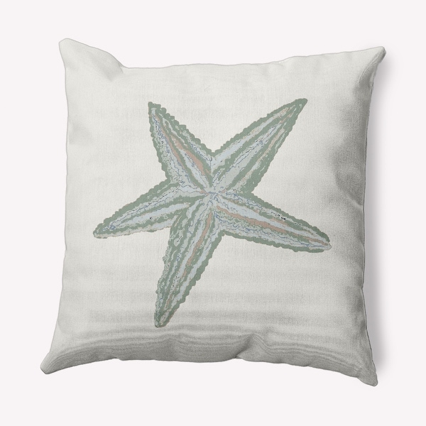 Starfish Nautical Indoor Outdoor Throw Pillow Bed Bath Beyond