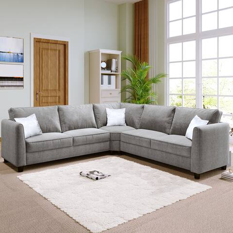 Big Sectional Sofa,L Shape Couch