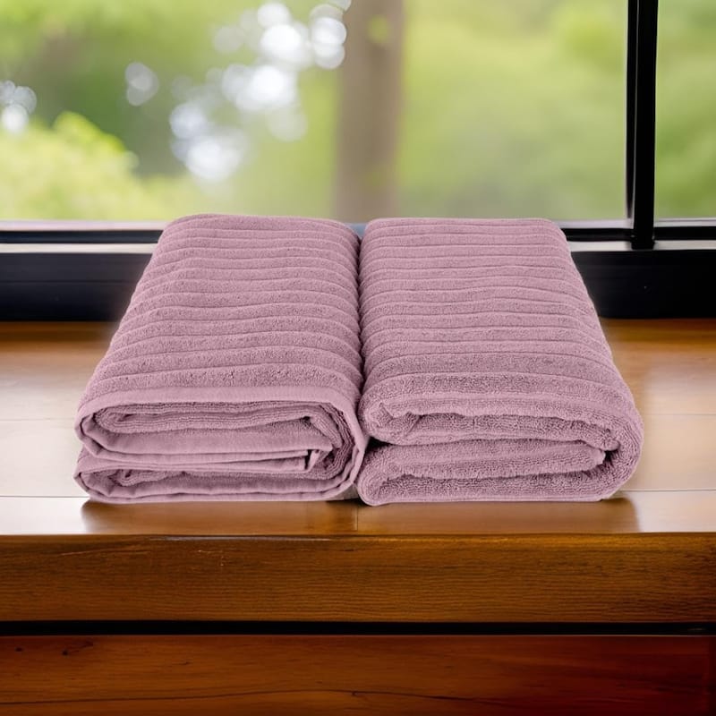 Brampton 2 Piece Luxury Turkish Cotton Jumbo Bath Sheets