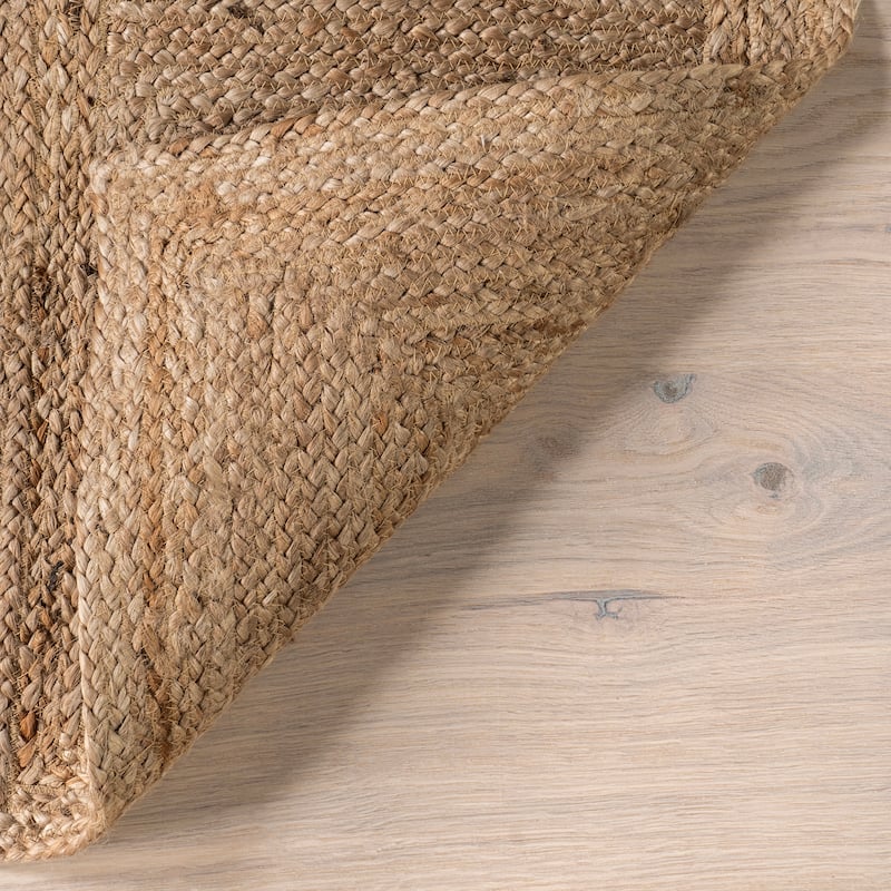 Nuloom Kiraz Diamond Trellis Jute Area Rug