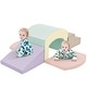 preview thumbnail 12 of 49, Soft Foam Game Machine for Children, with Sliding Stairs & Ramps for Single Channel Foam Climber for Children's Safety Soft Area