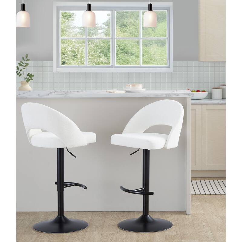 Renee Adjustable Barstool - Set of 2