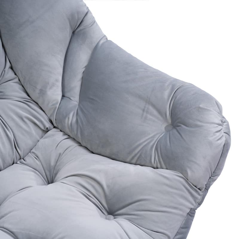 Modern Living Room Single Leisure Lounge Lazy Chair with Armrest
