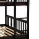 preview thumbnail 12 of 17, Full Size Bunk Bed with Ladder and Safety Rails