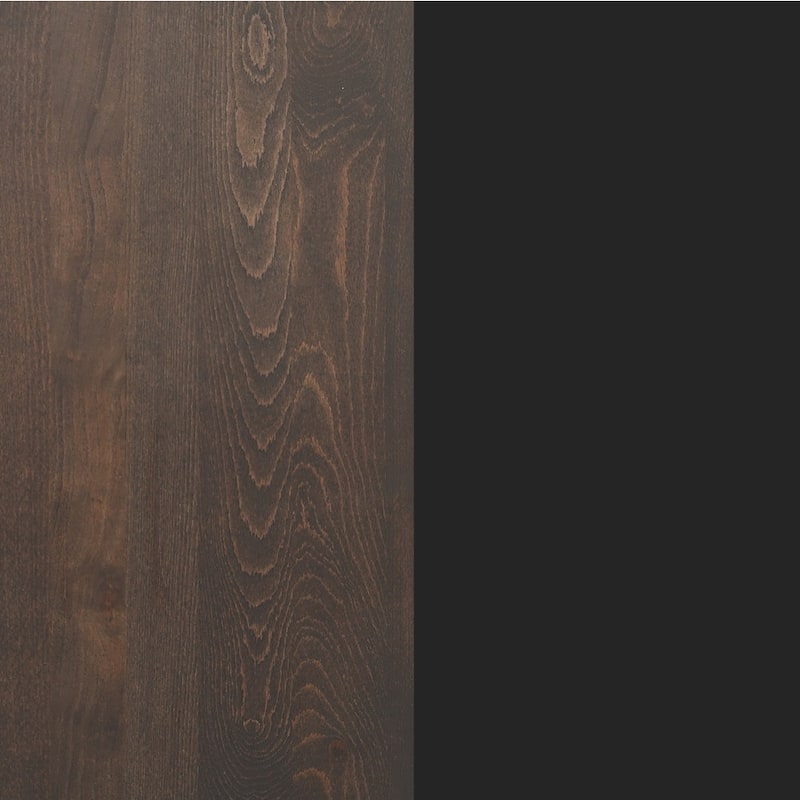 Rectangular Solid Wood Tabletop w/ 27" x 15" Two-Column Dining Height Table Base - 30"W x 48"D x 29.5"H