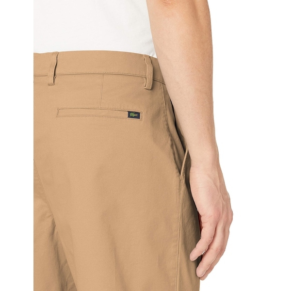 mens lacoste chino shorts
