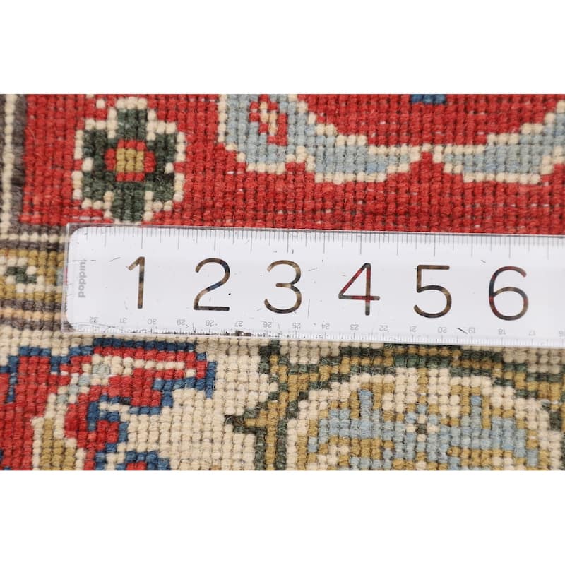 Kazak Oriental Runner Rug Handmade Wool Carpet - 2'1" x 5'9"