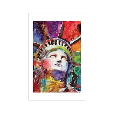 Statue Of Liberty Fine Art Paper Print by Dean Crouser - Multi