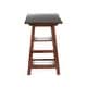 preview thumbnail 4 of 5, SEI Furniture Skali A-frame Espresso Desk