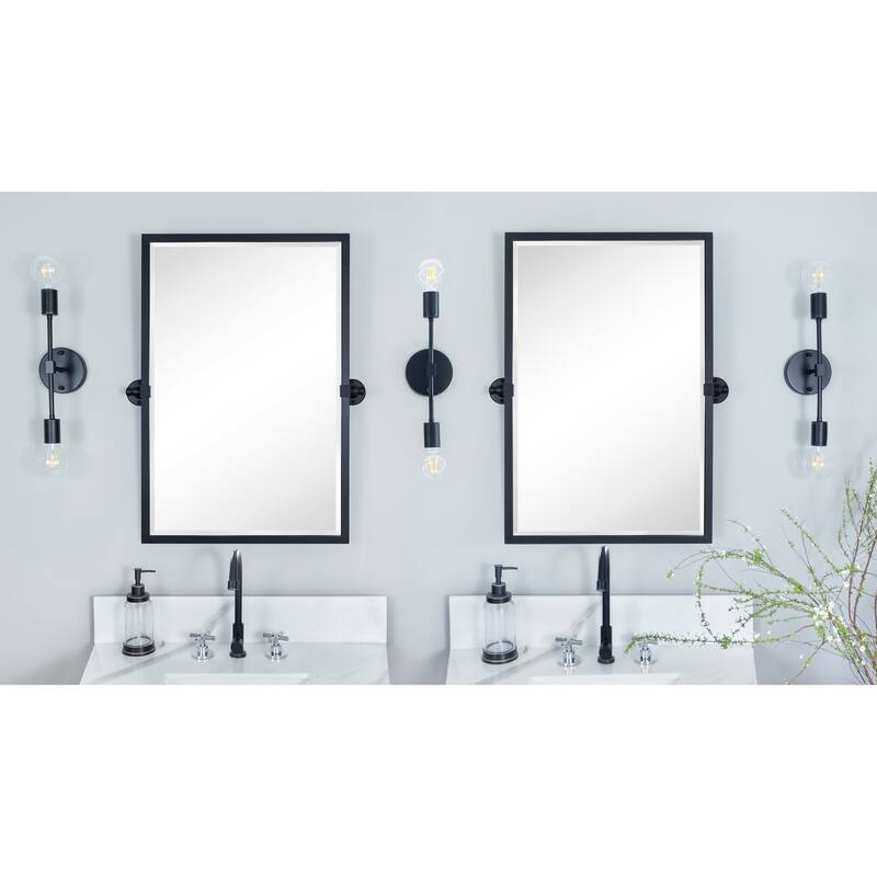 Blakley Rectangle Metal Wall Mirror