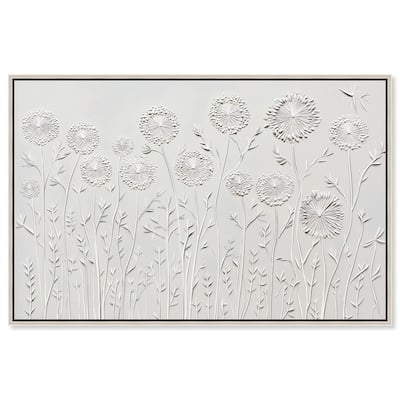 Floral Lace II Canvas by Art Remedy