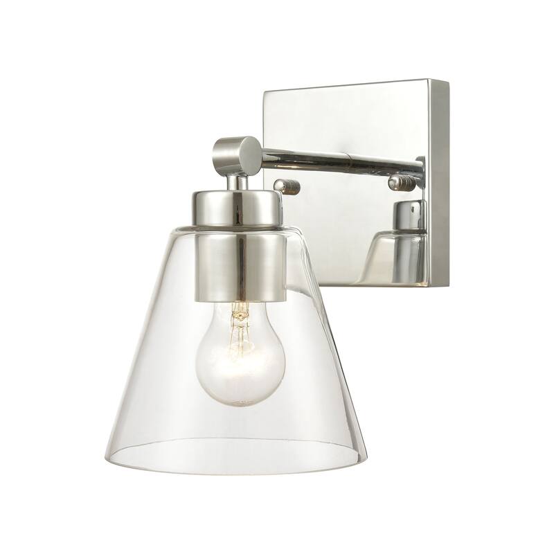 East Point 10-inch High 1-Light Sconce in Polished Chrome - 6 - Polished Chrome