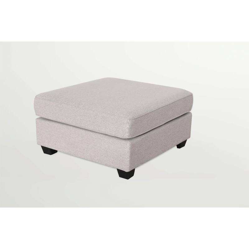 130'' Reversible Modular Sectional Sofa Couche With Ottoman