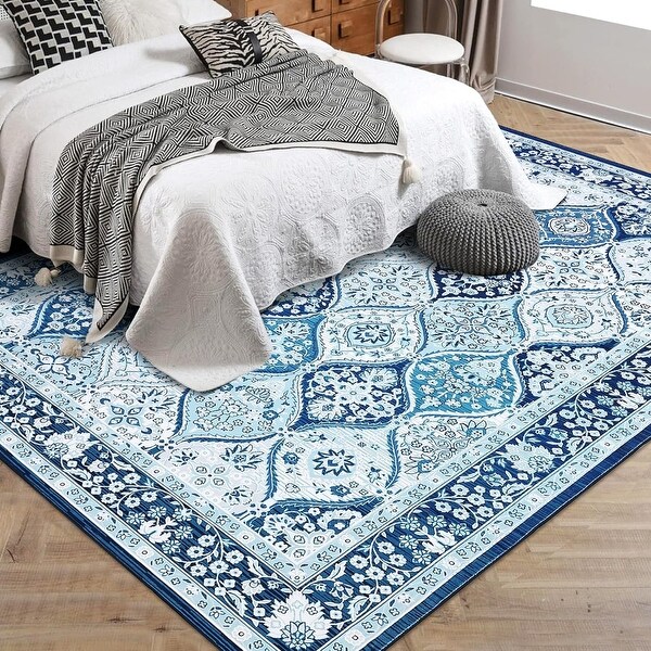 9x12 Rugs for Living Room,Washable Vintage Rug - Bed Bath & Beyond