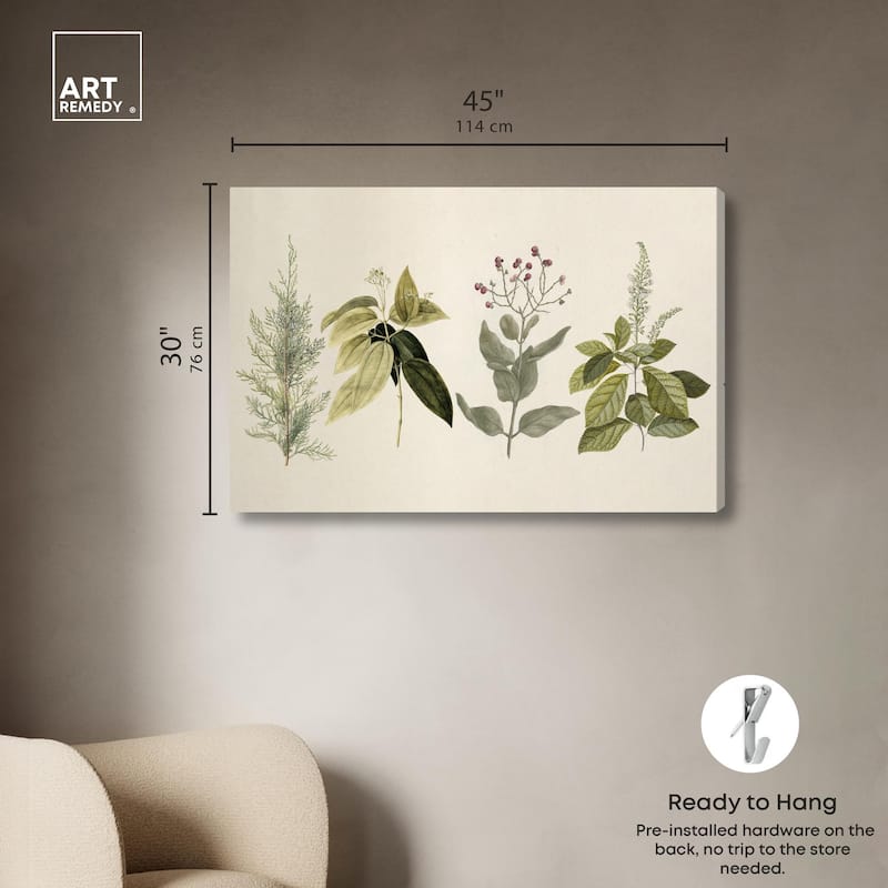 Branch Selection Canvas by Art Remedy, Gallery Wrapped