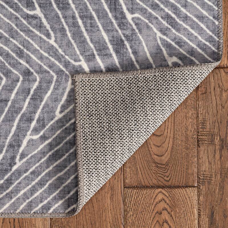 Fuller Machine Washable Geometric Area Rug