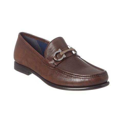 ferragamo crown bit loafer