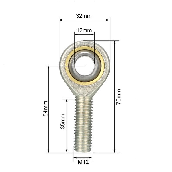 ZYSL Joint Rod Ends Manufacturer 12mm Bore Size SI12T/K Ball Joint Bearing - View #2
