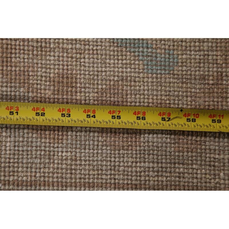 Vegetable Dye Oushak Rug Hand-knotted Wool Carpet - 8'3"x 10'0"