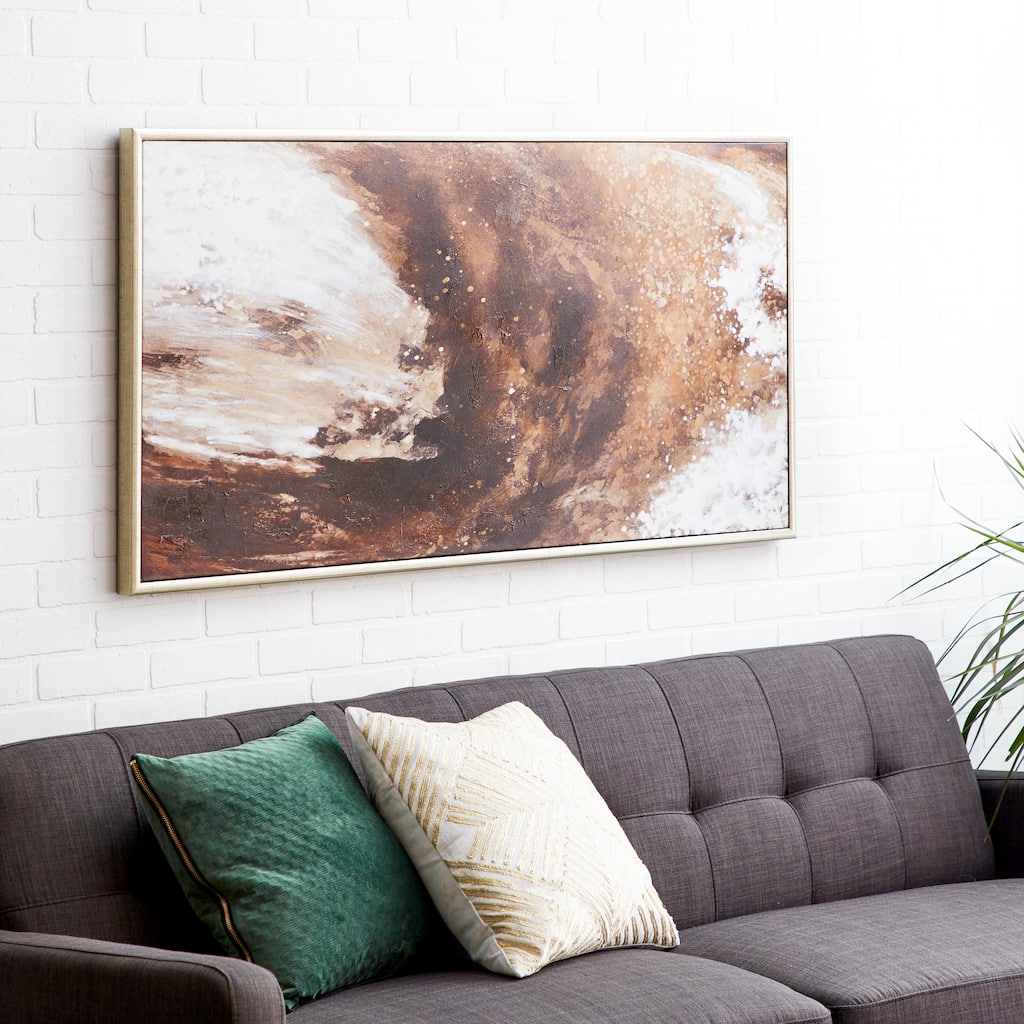 Galaxy Framed Canvas Art