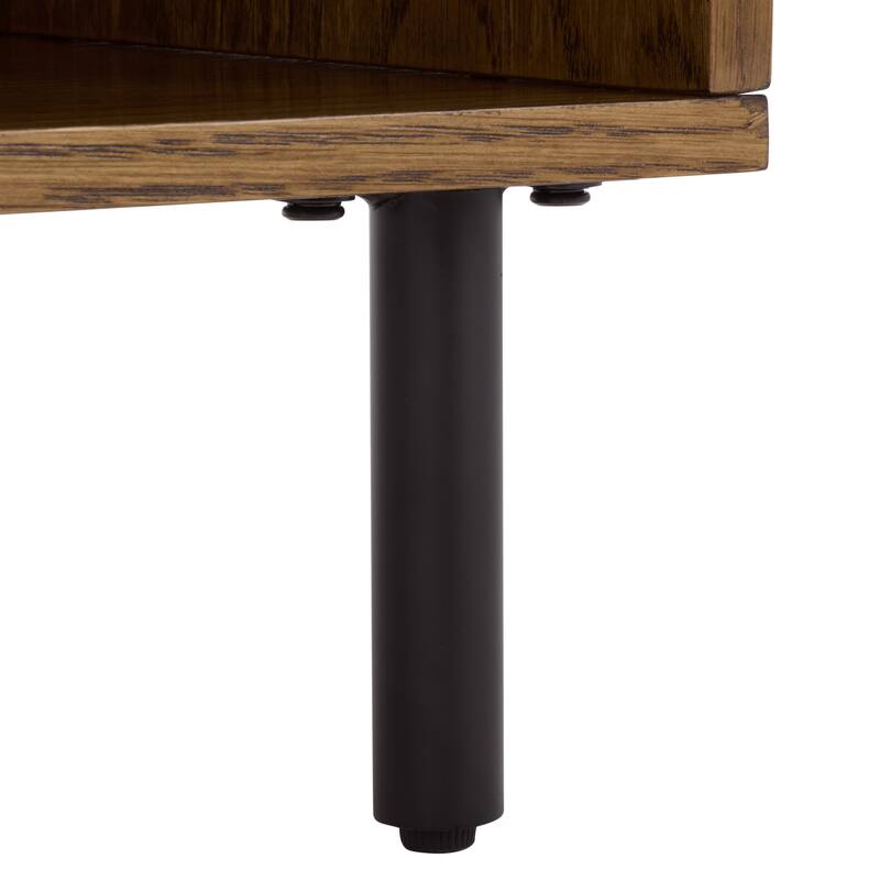 SEI Furniture Amelin 1-Drawer 1-Shelf Nightstand